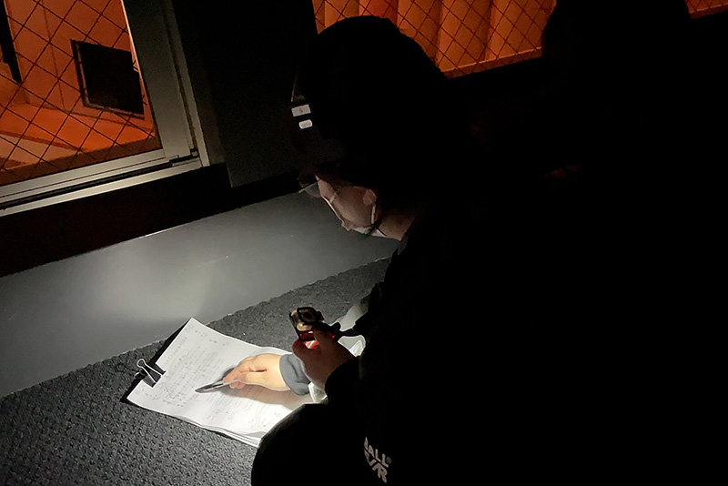 キュー出しのコツも学びました