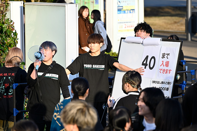 いよいよ入場開始です！