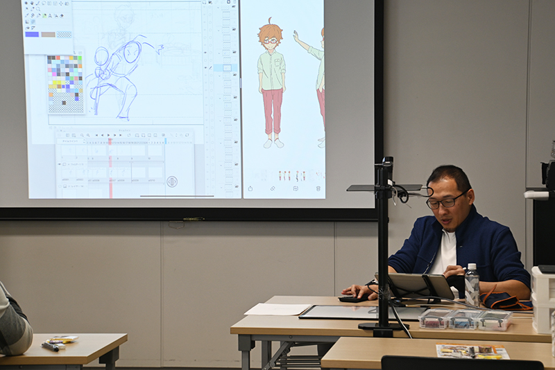 キャラクターの動きに感情を加わっていきました！