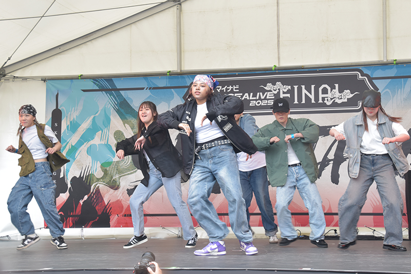 『マイナビDANCEALIVE 2025 FINAL』SKY STAGEと『マイナビHIGH SCHOOL DANCE COMPETITION 2025 FINAL』WELCOME STAGEにダンスパフォーマンス科TaG Crewが登場！