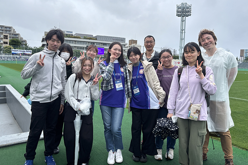 JFLサッカークラブ「クリアソン新宿」の試合観戦＆スタジアムDJの様子を見学！