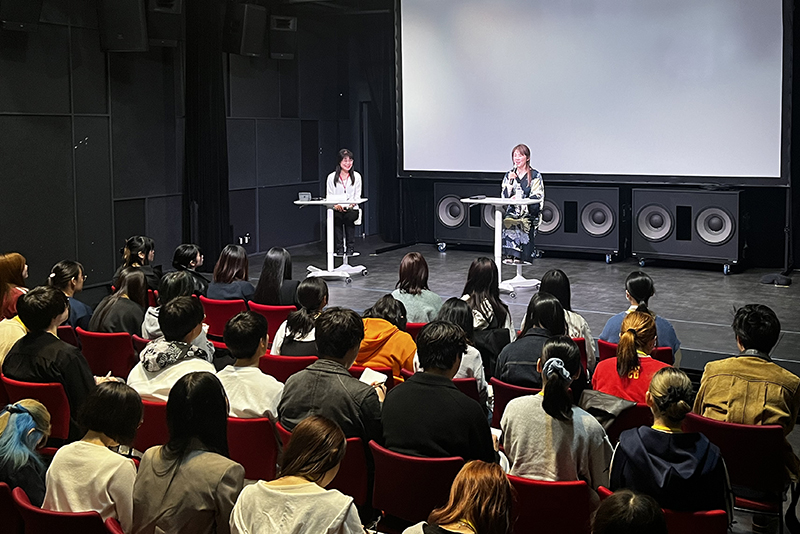 『3年Z組銀八先生』志村妙役のゆきのさつきさんが来校！