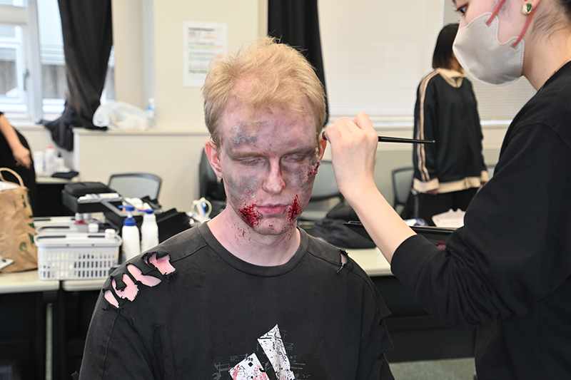 本格ゾンビメイクでプロの現場さながら！短編映画『パンデミック』のロケに密着