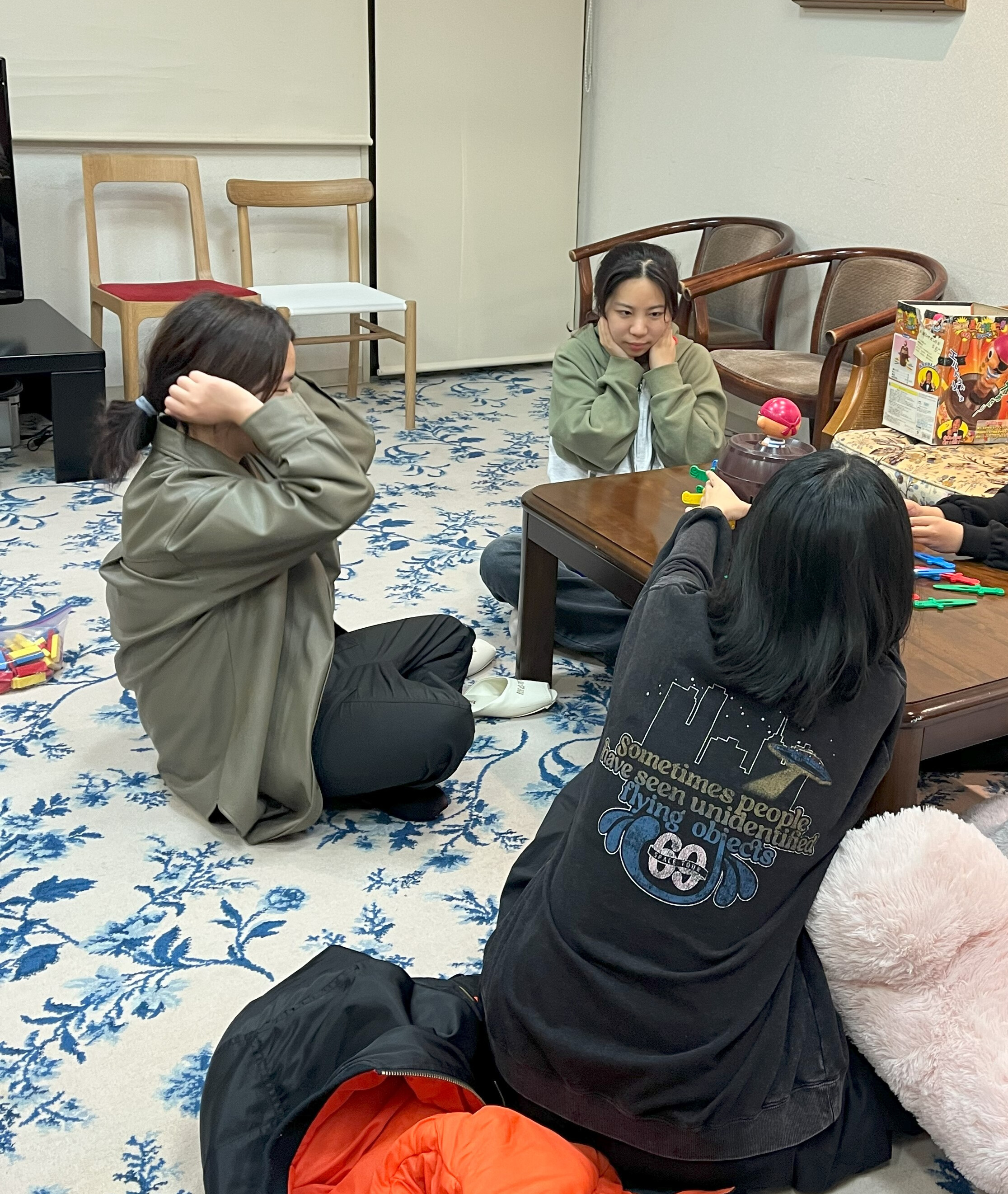 自由時間にゲームに熱中