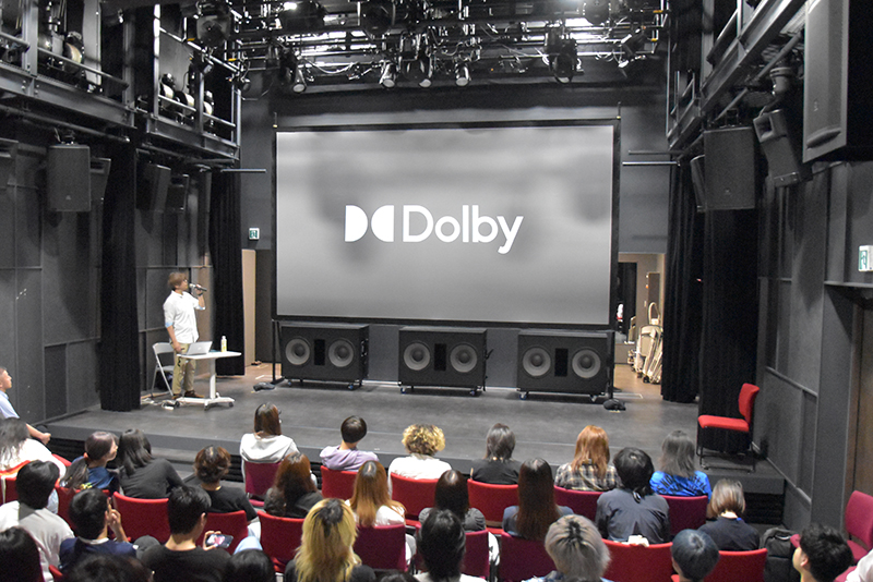 立体音響技術「Dolby Atmos®」を体験！映画の“音”についての特別講義を実施