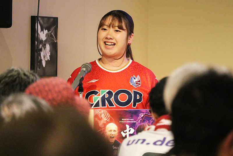 『ファジアーノ岡山VSサンフレッチェ広島』パブリックビューイング＠とっとり・おかやま新橋館にて、MCを担当しました！