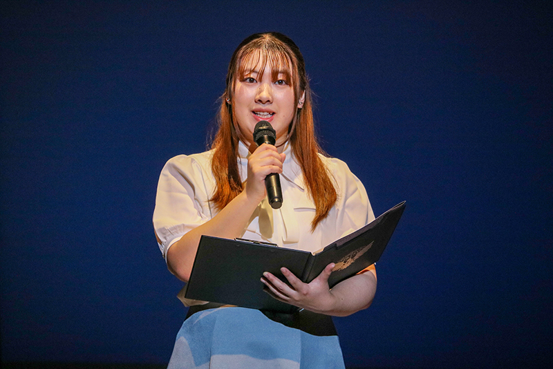 アナウンス科の学生が『第12回ジェリーフィッシュダンススタジオ発表会』のMC・影アナウンスを担当！