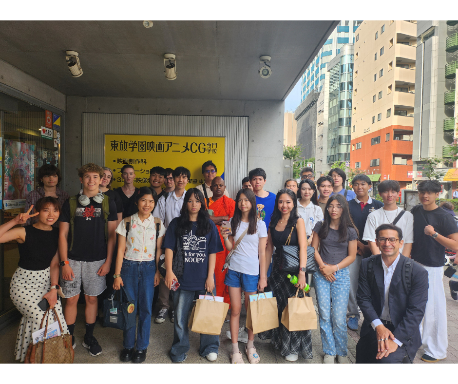 世界各国の方々がアニメ作画体験に参加してくれました！