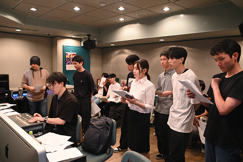 声優・お笑い芸人が出演！「伊福部ゼミ」で模擬ラジオ番組を収録しました