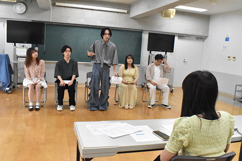 声優科「セルフブランディング」の授業で模擬オーディションを実施しました！