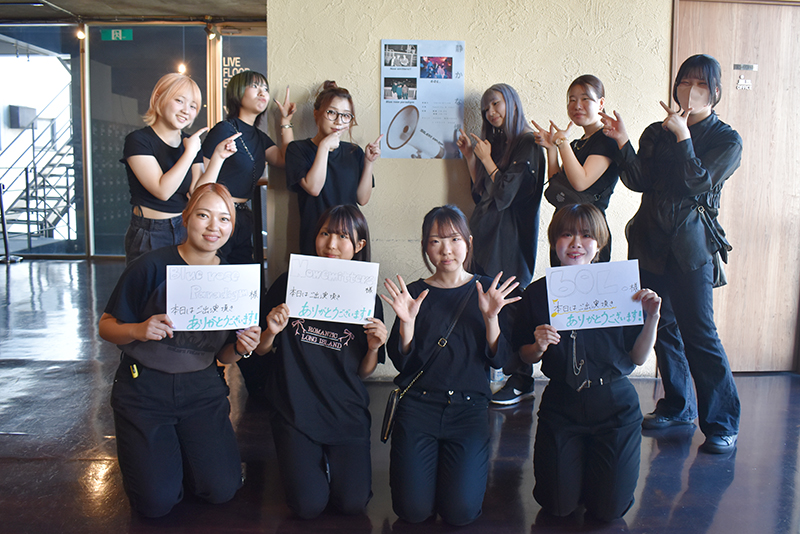 音響芸術科1年生「ライブ制作実習」の1日に密着！