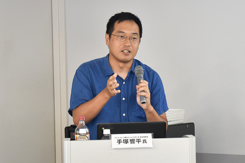 アニメ『進撃の巨人』のアニメーター・手塚響平さんが「特別講座」にて来校！