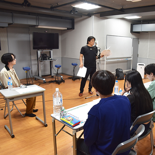 学生たちも審査員に！声優科「プロ育成プロジェクト」で模擬オーディションを実践