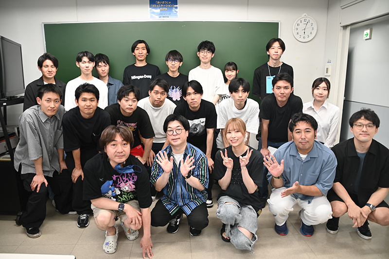 声優・お笑い芸人が出演！「伊福部ゼミ」で模擬ラジオ番組を収録しました