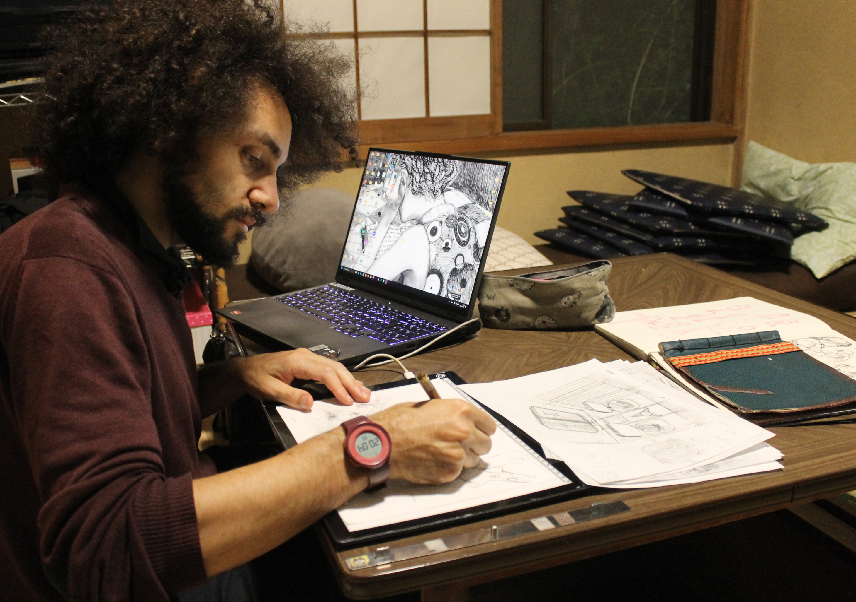 東放学園映画アニメCG専門学校 アニメーションCG科 フランス出身 アニメーターとして内定!