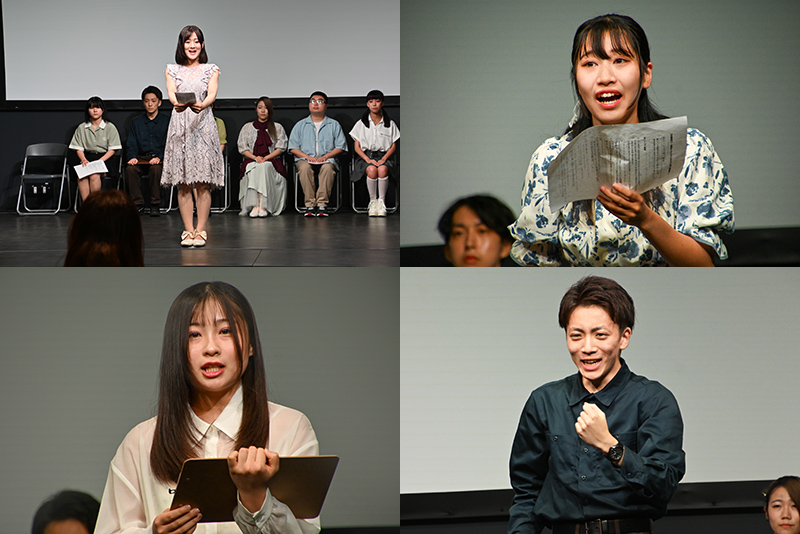 各自、自己PRと課題を披露!