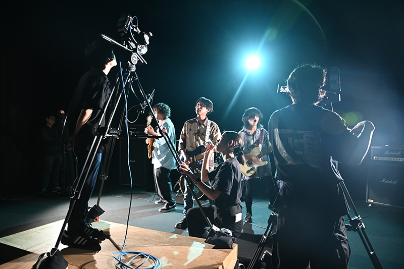 プロモーション映像科が制作するMV『あなた』（Artist：NostraAlba）の撮影の様子を公開！