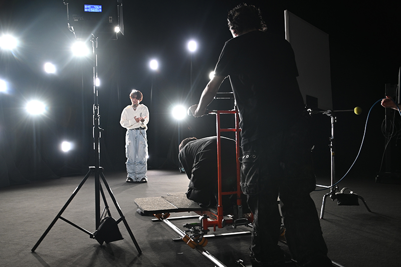 プロモーション映像科が制作するMV『Dreaming』（Artist：SALT.）の撮影の様子を公開！