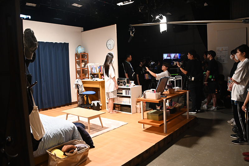 5学科合同実習「ドラマ制作」スタジオ収録を実施しました！