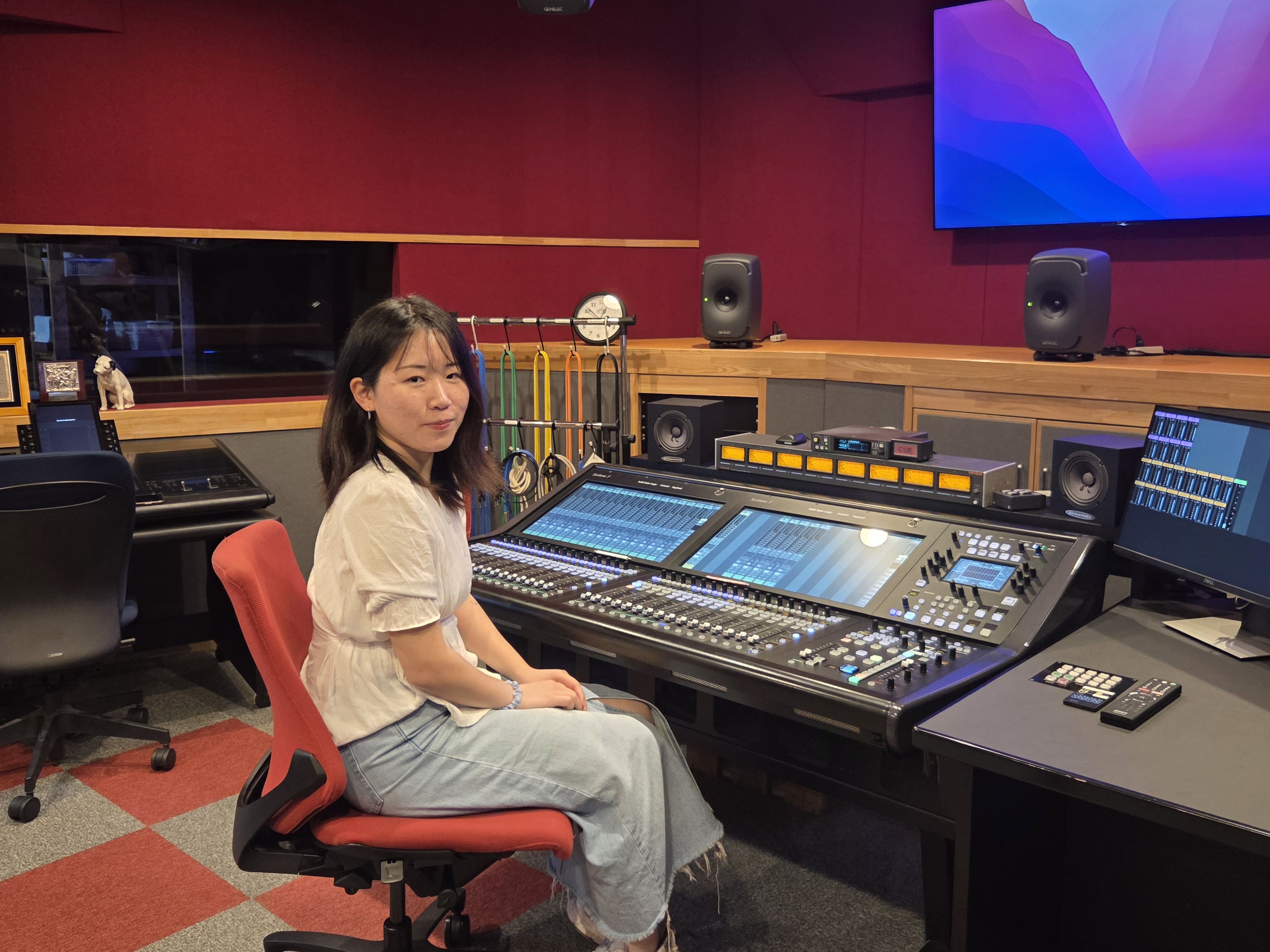 東放学園音響専門学校 音響技術科 韓国出身 ホール音響として内定!