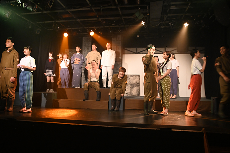 舞台『Letter2025~戦後80年特別公演~』に演技科の在校生&卒業生が出演!