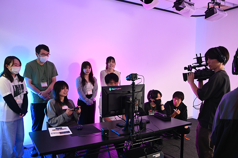 プレイヤーも、もちろん学生。勝負は白熱！