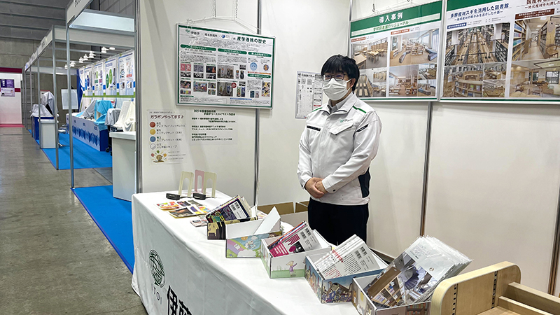 図書館界最大のコンベンション「図書館総合展」にて展示も!