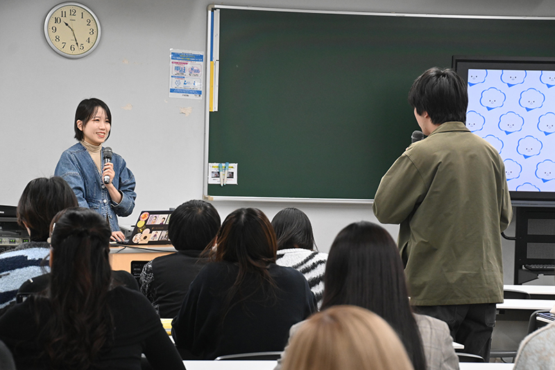 学生からの質問にも答えていただきました!