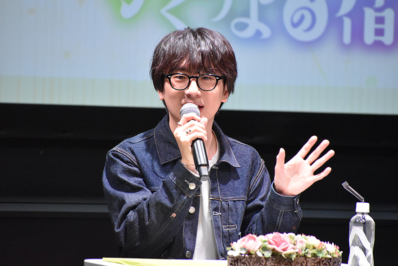 『かくりよの宿飯 弐』サスケ役の井上雄貴さんが登場！井上さんは、本校の卒業生です！