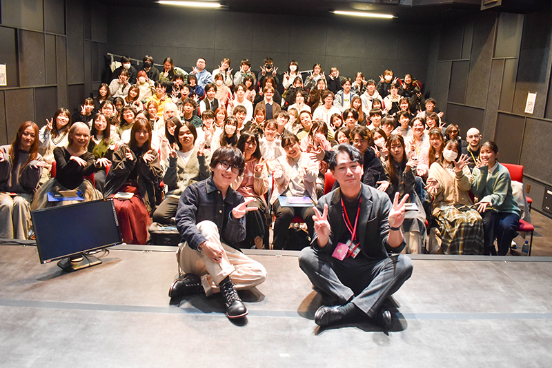 講義後にみんなで記念撮影!井上さん、ありがとうございました!