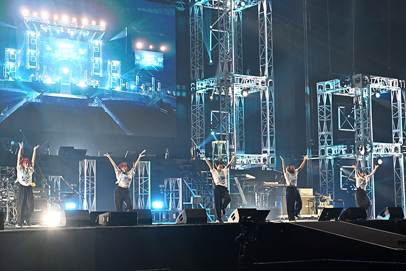 緊張しながらも全力で踊り切りました！