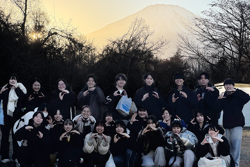 合宿をとおしてクラスメイトとの仲も深まりました！