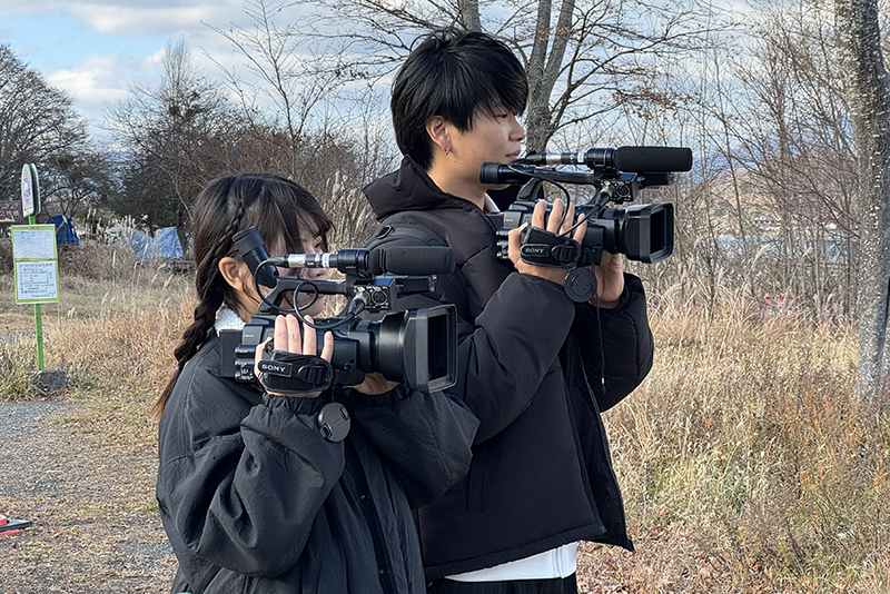 山中湖で1泊2日の撮影合宿！放送技術科「ロケーション実習」