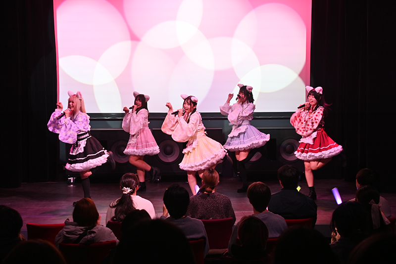 東京アナウンス学院のアイドルたちが勢ぞろい！『dreaming catsミニライブ』を開催