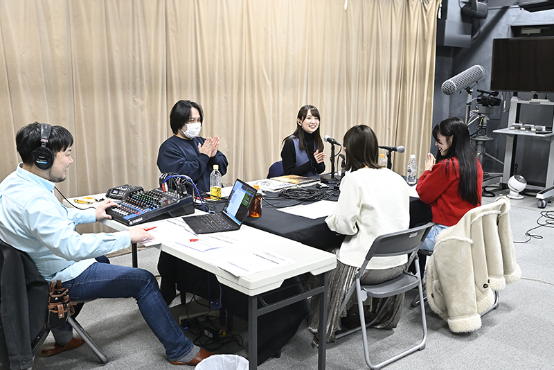 ついに実現！『大久保瑠美の同窓会はじめますよ』の収録を“アナ学”で行いました！