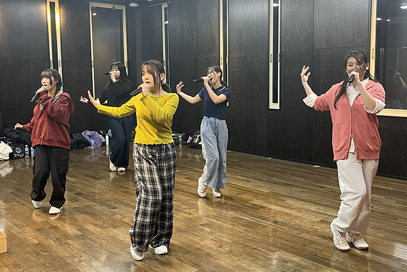 「声優アーティストゼミ」にて、ダンスレッスンを行いました！