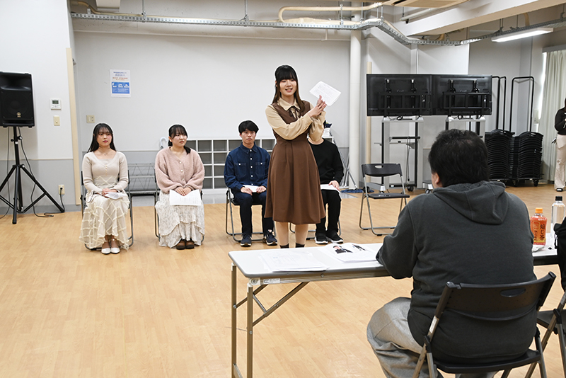 オーディションの様子
