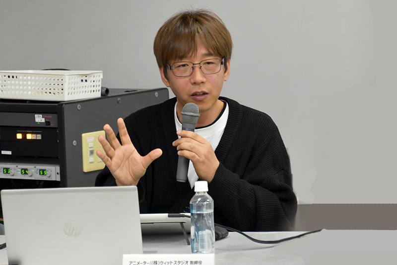 浅野恭司さん((株)ウィットスタジオ取締役/アニメーター・キャラクターデザイナー)