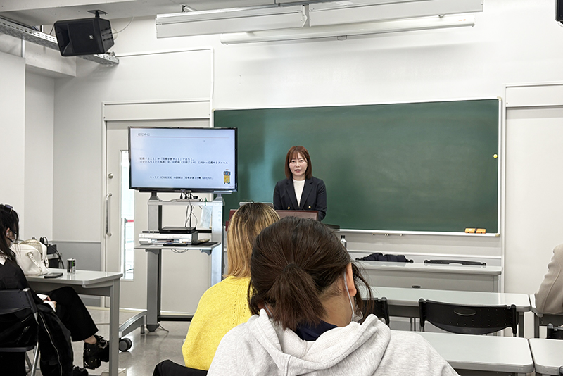 芸能活動経験者専門の就職・転職支援サービス会社「ツギステ」が来校！