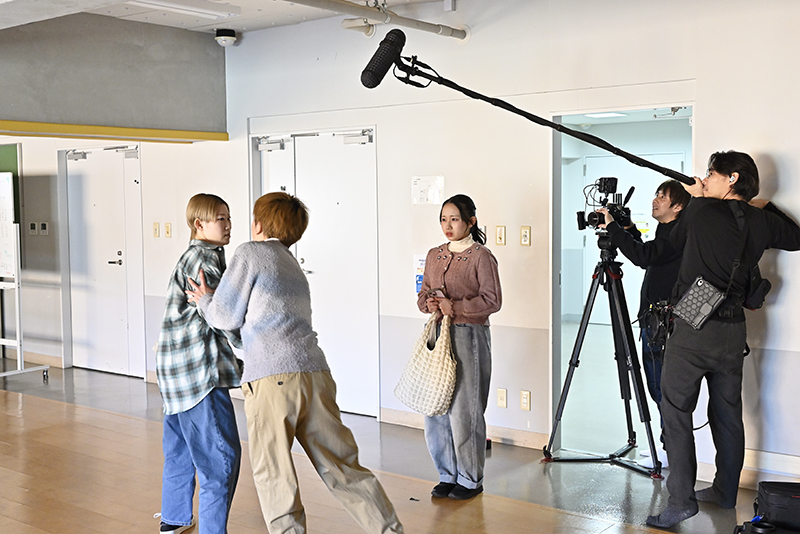 プロの制作スタッフが演技指導！映像作品『Far away』の撮影を行いました！