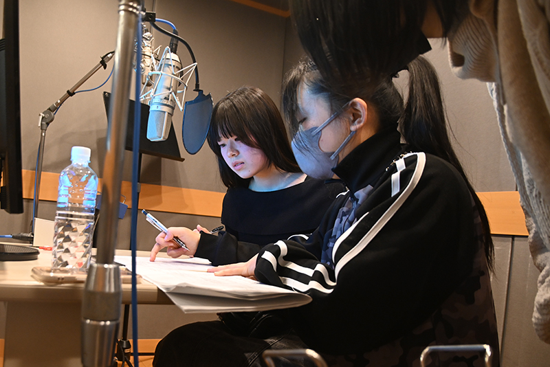 打ち合わせ中の様子