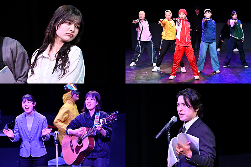 学生一人ひとりが個性を活かしたキャラクターを熱演しました！