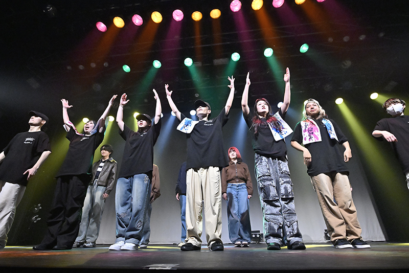 約2時間半にもおよぶステージを披露した学生たち！