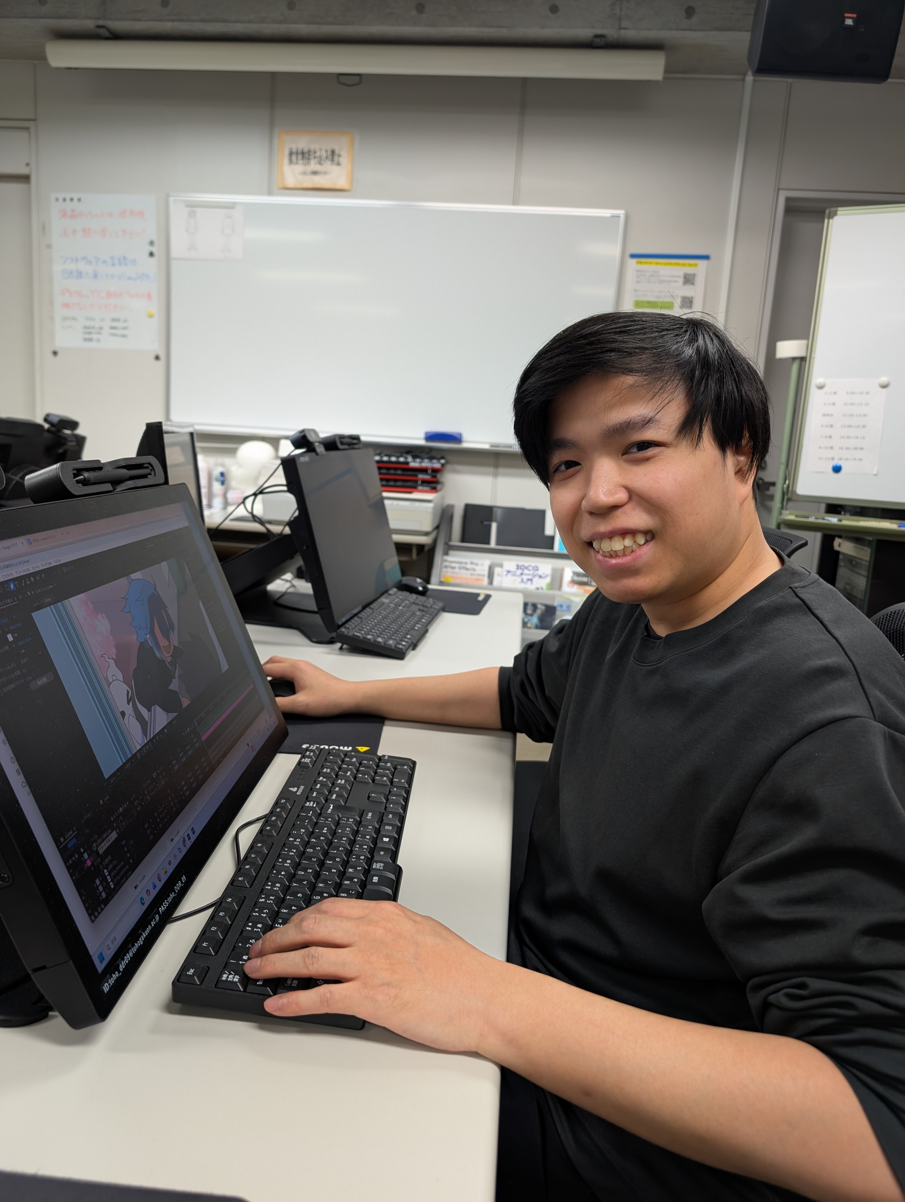 アニメーターとして内定！