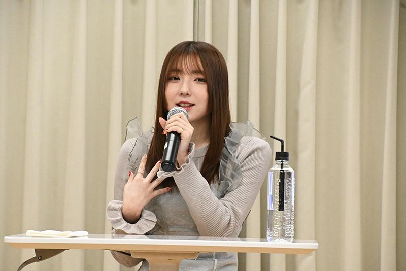 イベント後半には、卒業生声優の鷹村彩花さんによるゲストトークも開催!貴重なお話がたくさん聞けました!