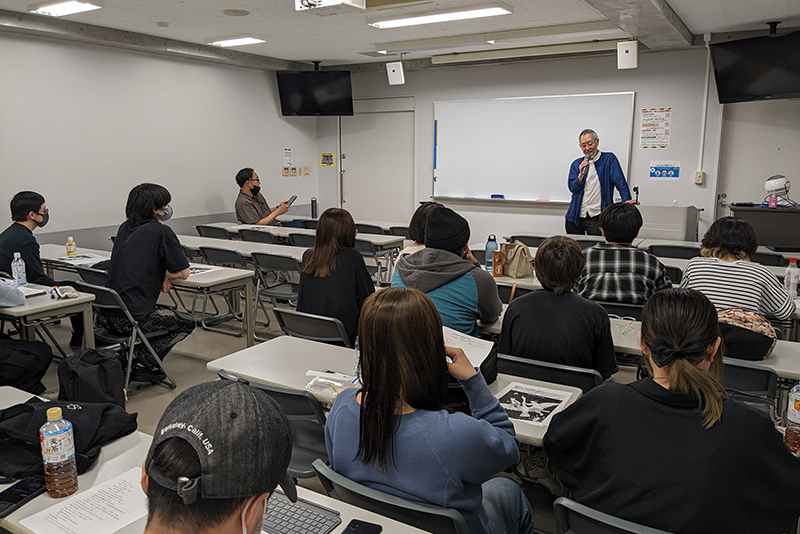 長い間、アニメーション・CG科の学生のご指導をしていただきました!