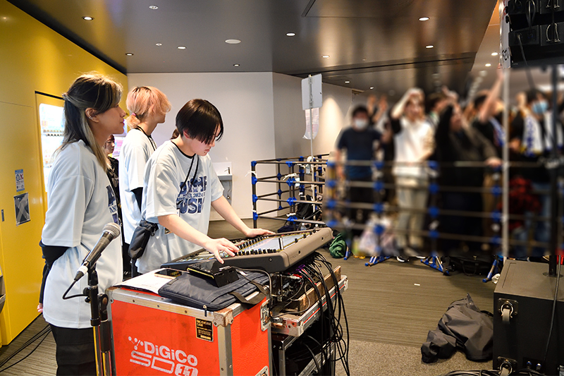 viva la rock 学生スタッフ(PA)